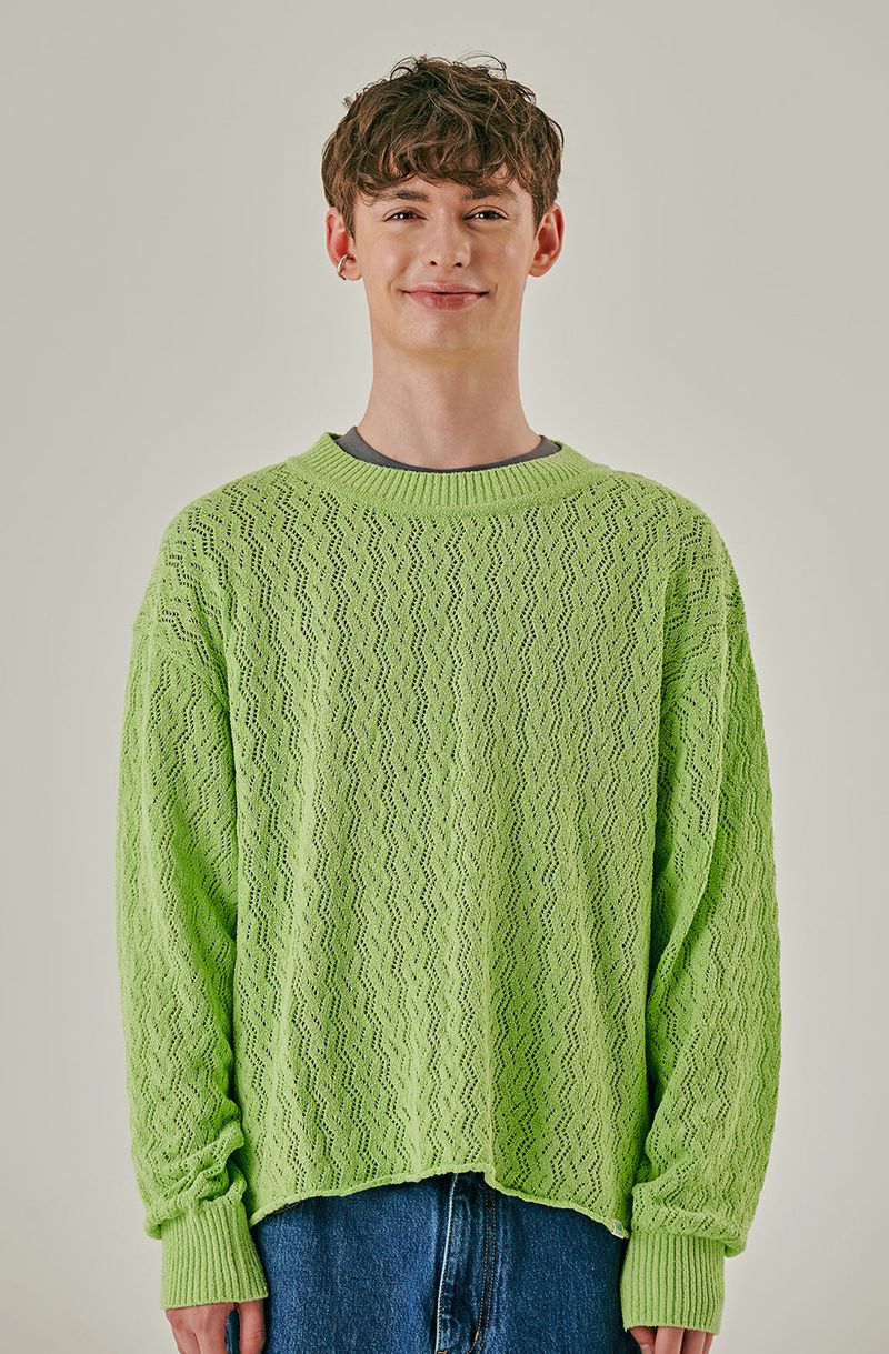 MARCEL CREW NECK KNIT TOP