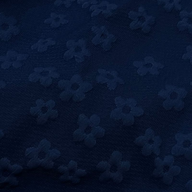 flower turn-up shorts_blue