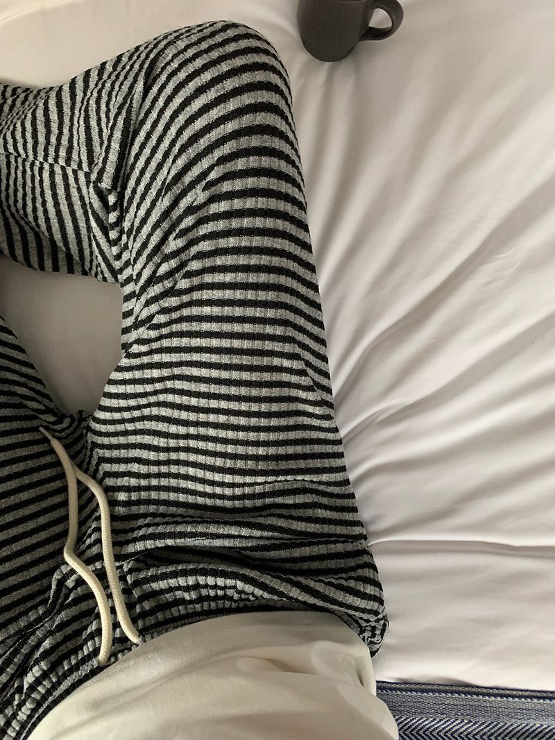 [MADE] Dayner Striped Elastic Waist Pants