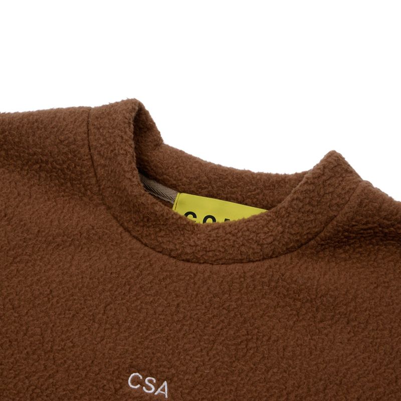 アームアーマーフリースプルオーバー[UNISEX] Arm-Warmer Fleece Pullover (Brown)