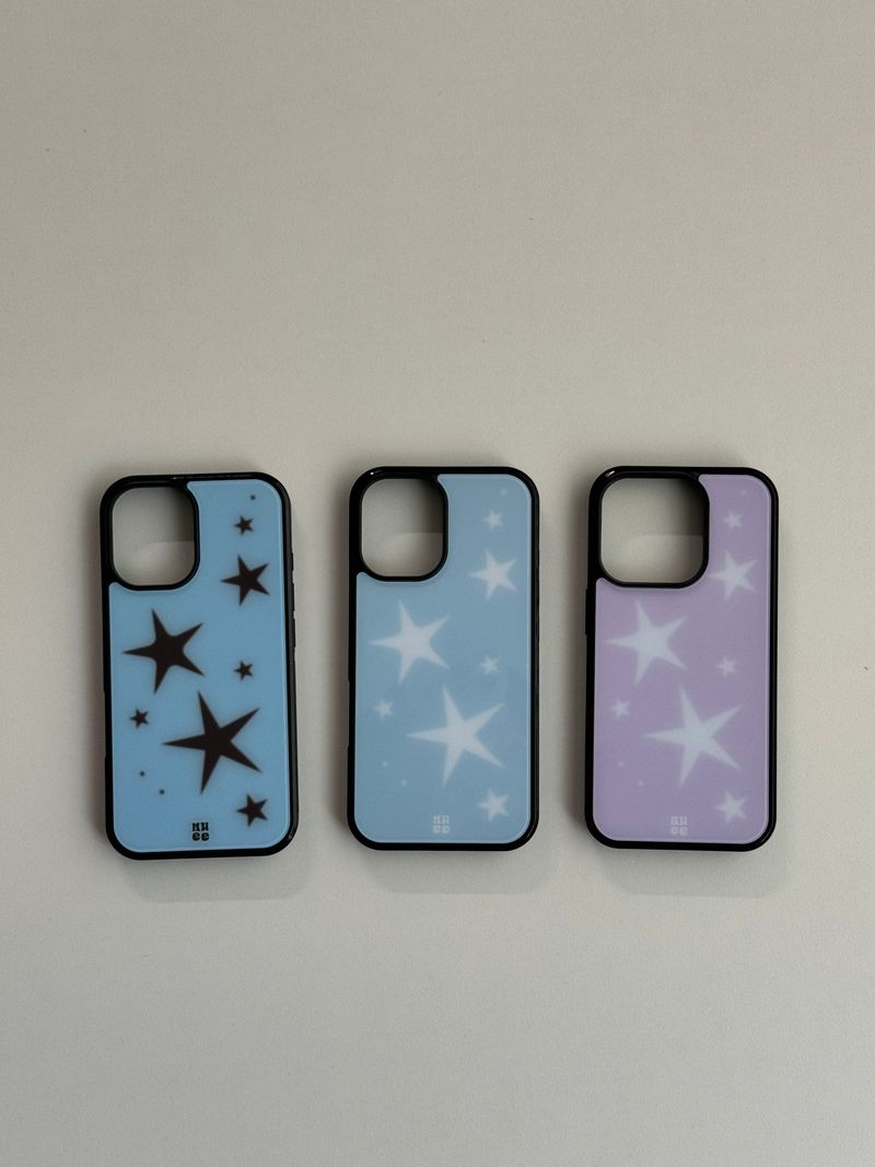 stars case (pink) 