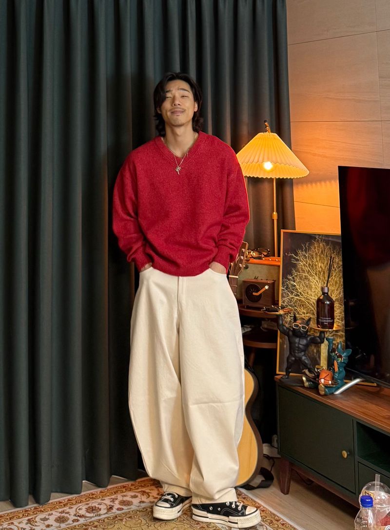 virstyle（ビルスタイル）の「Airwool V-Neck Knit 6COLOR（Tops）」