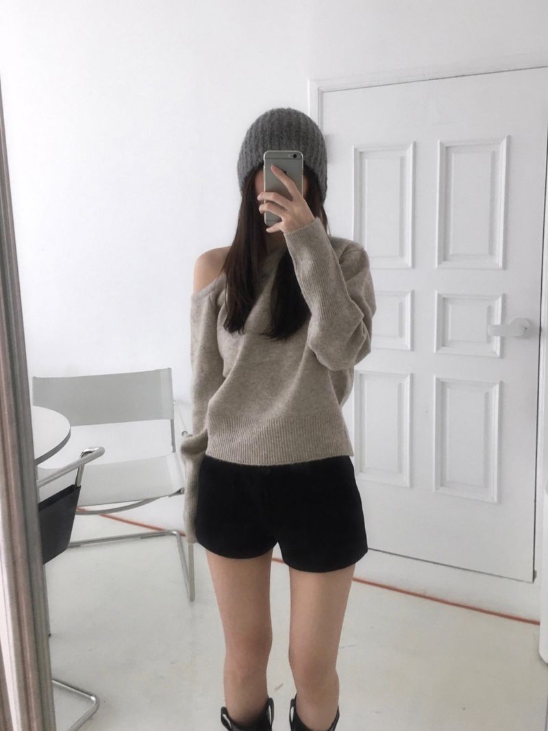 Soft off knit (4color)