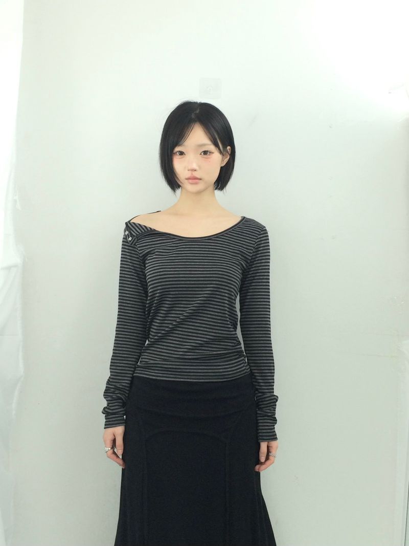 double-strap draped long dress