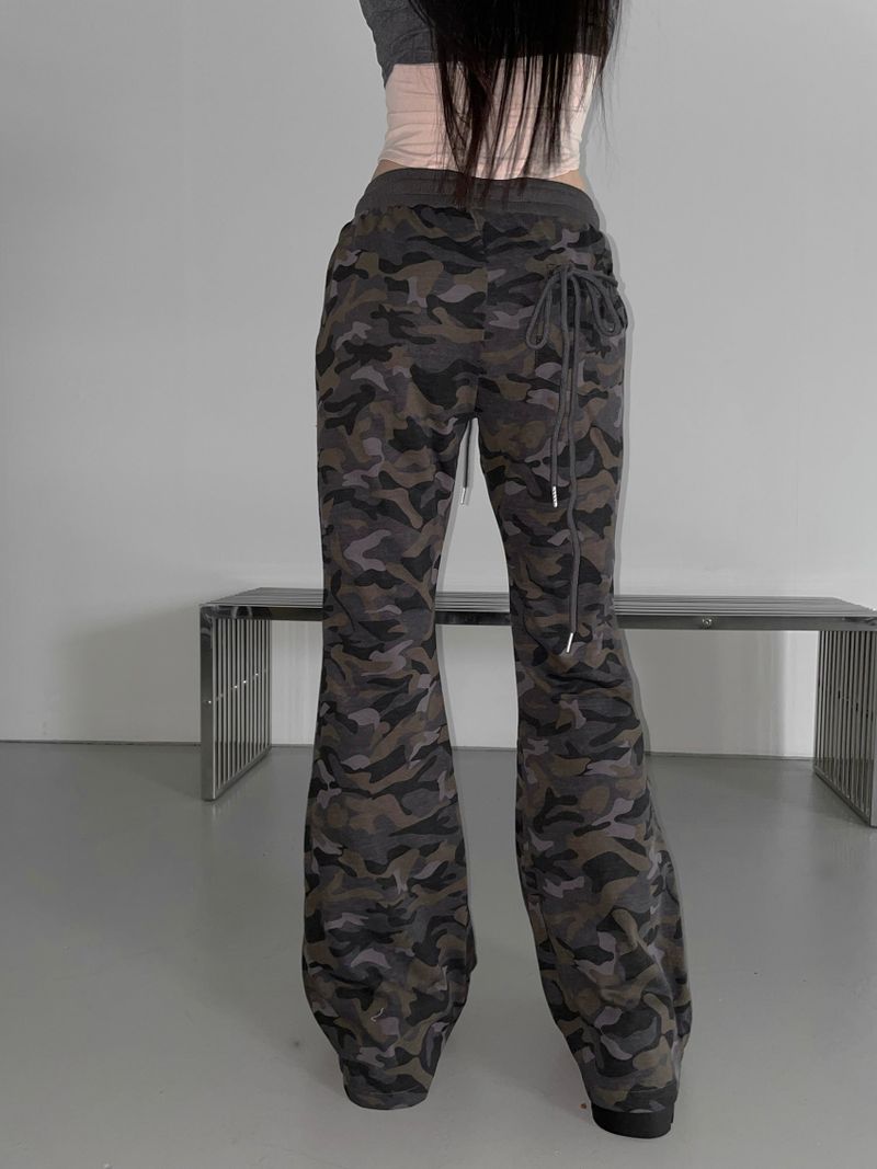 serch shirring camo bootscut pt
