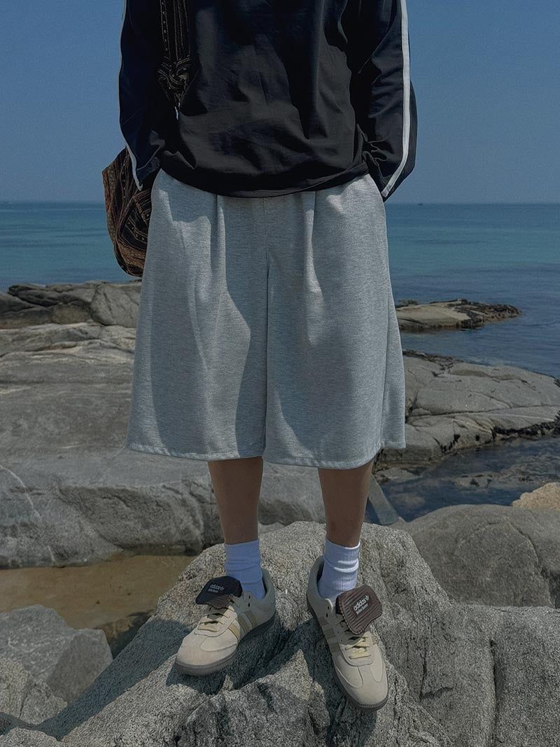 ASCLO（エジュクロ）の「[A-P0146] グッドスウェットバミューダパンツ (3色)（Pants）」