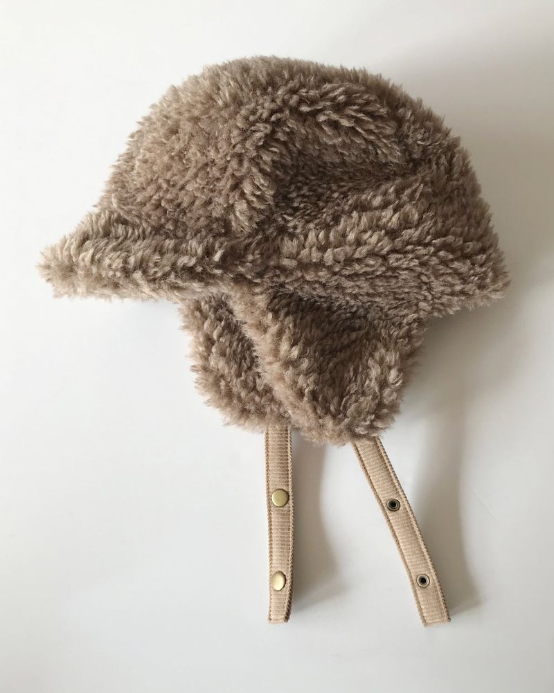 Reversible Boucle Trapper Hat (2 Colors)