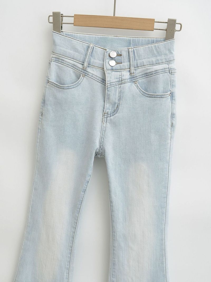 Selin Ribbon Bootcut Jeans