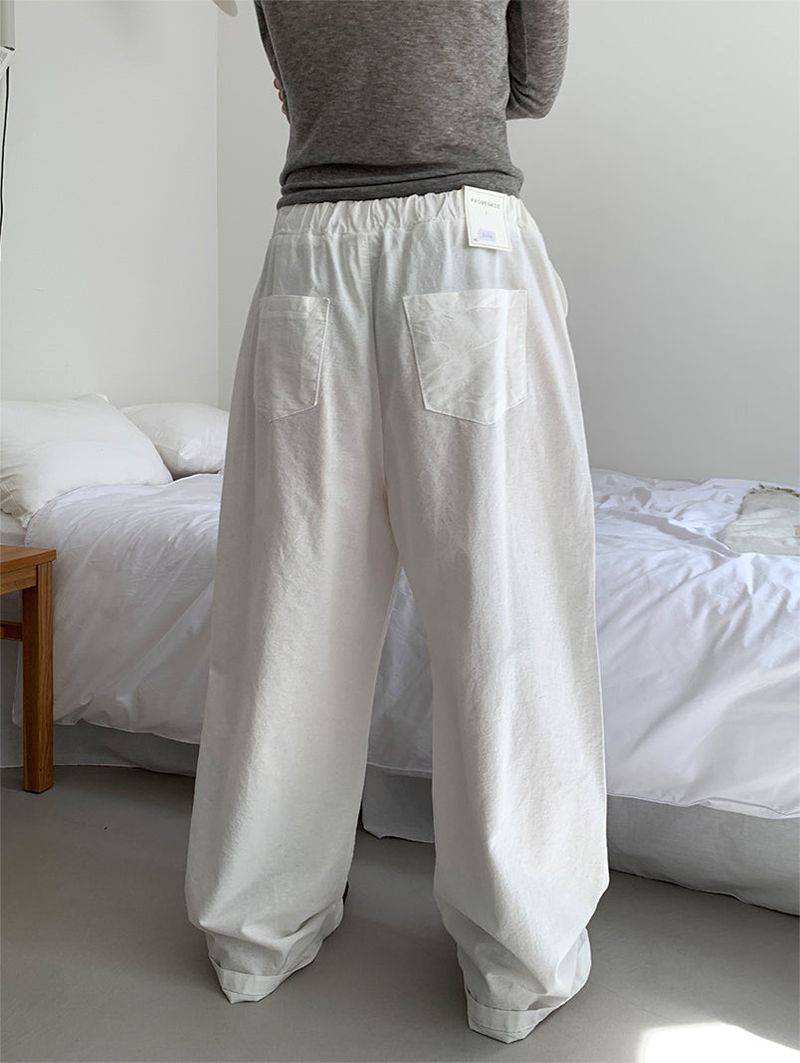 REFRESH WIDE BANDING PANTS (5C)