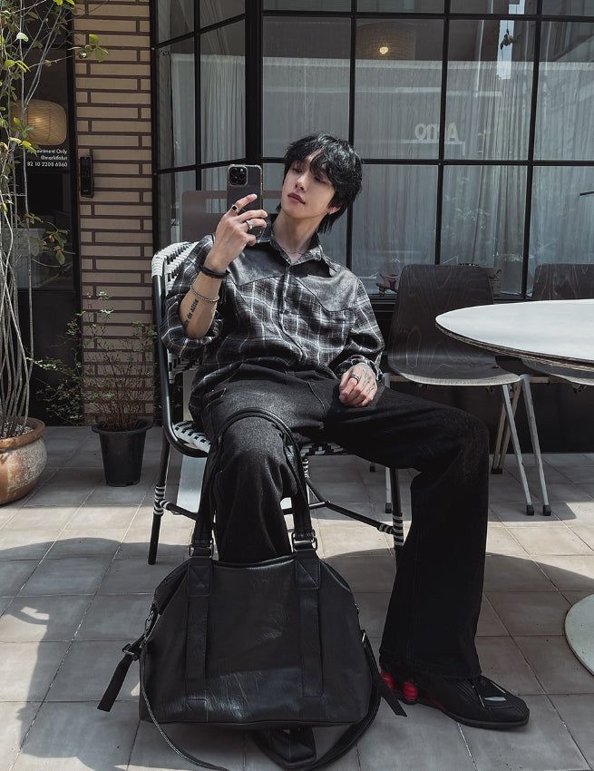 Chris western checked shirt