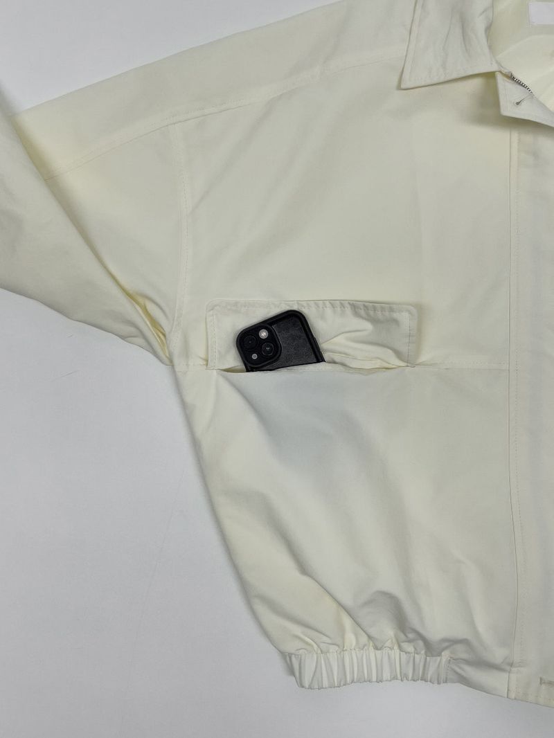 Return Pocket Overfit Bomber Jacket