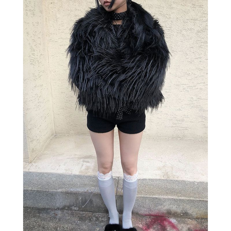 Max Long Fur Jacket