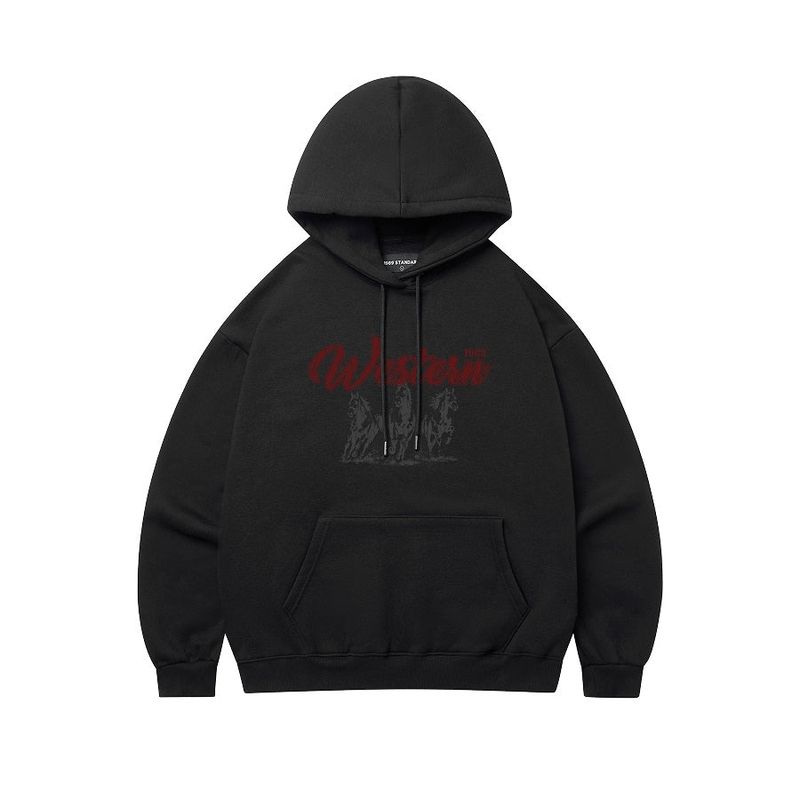WESTERN HORSE Overfit Hoodie (STHSTD-0271)