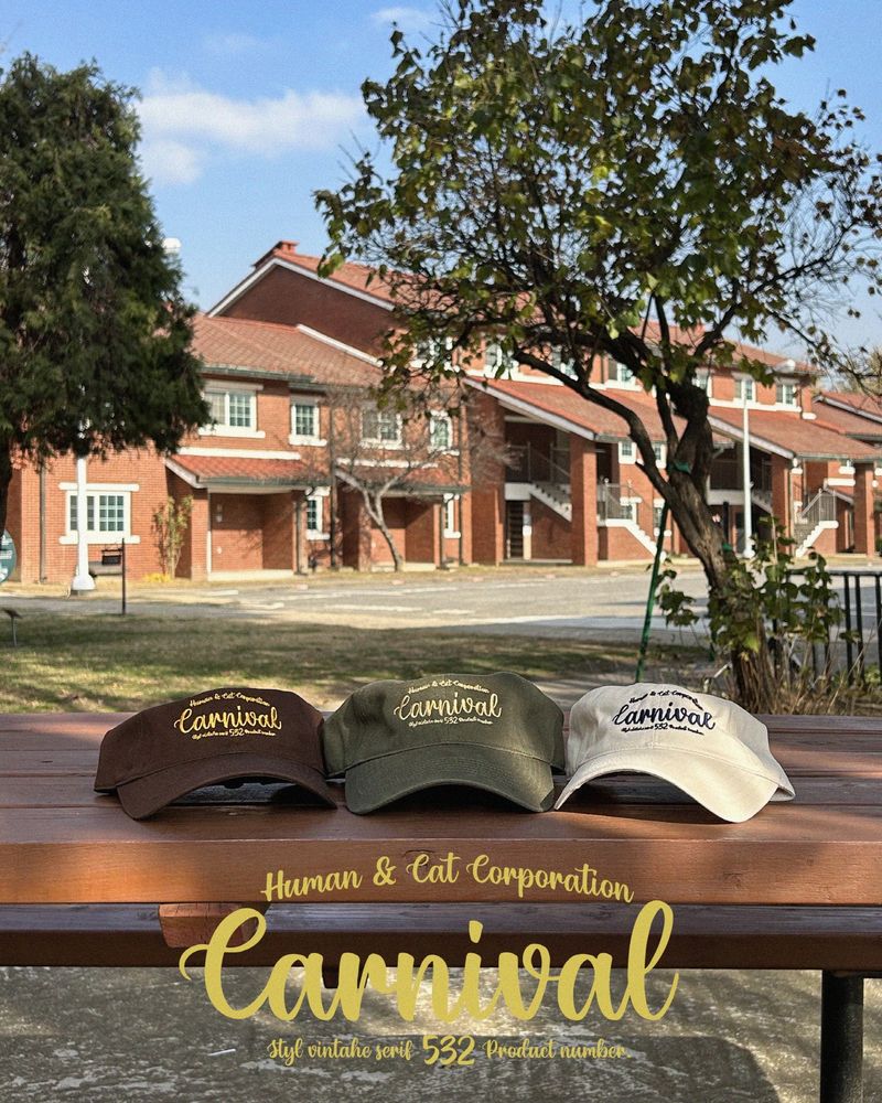 CARNIVAL WASHED BALL CAP / KHAKI