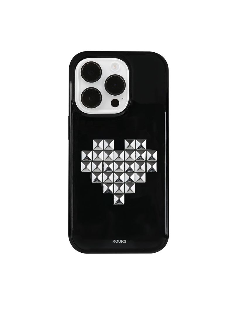 ROURS(ラウォルズ)の「heat stud case (black)(Smartphone Accessories)」