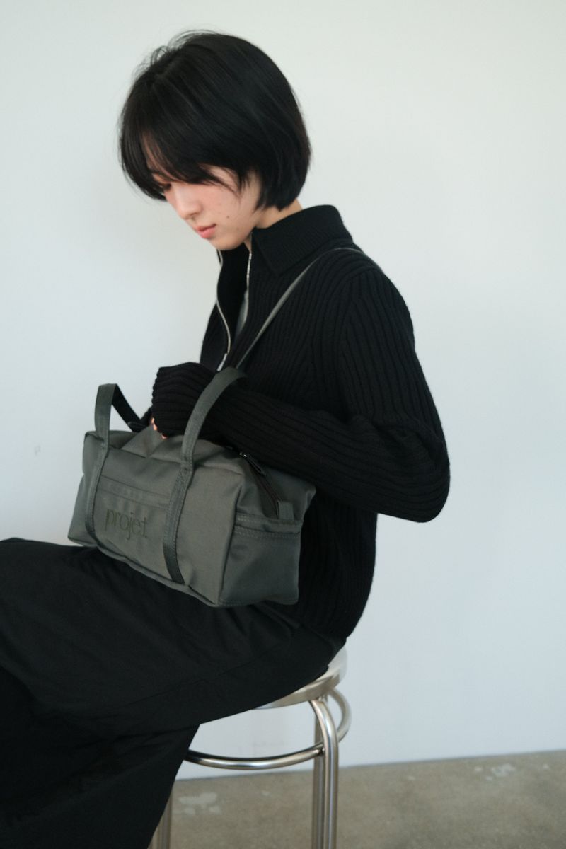 compact duffle bag (deep green)