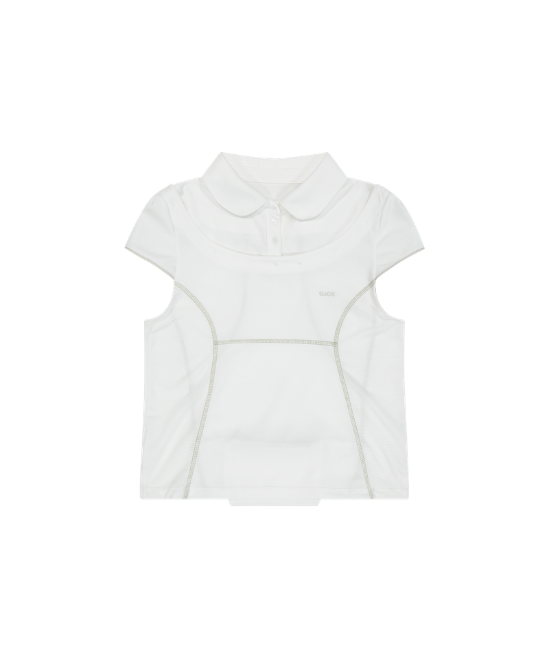 Detachable Collar T-shirt / Off White
