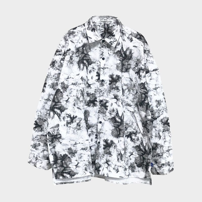 tie-dye shirt_white