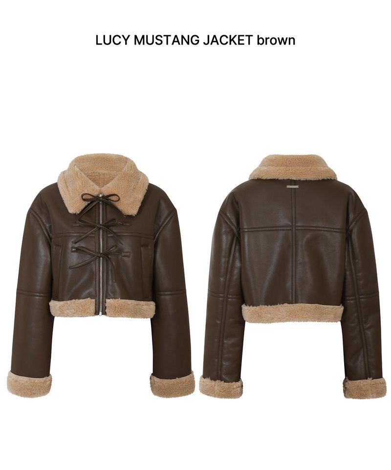 LUCY MUSTANG JACKET brown
