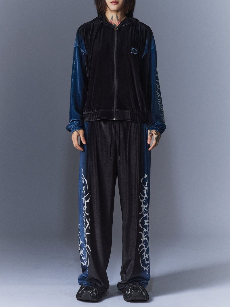 Tribal Velvet Pants(BK)