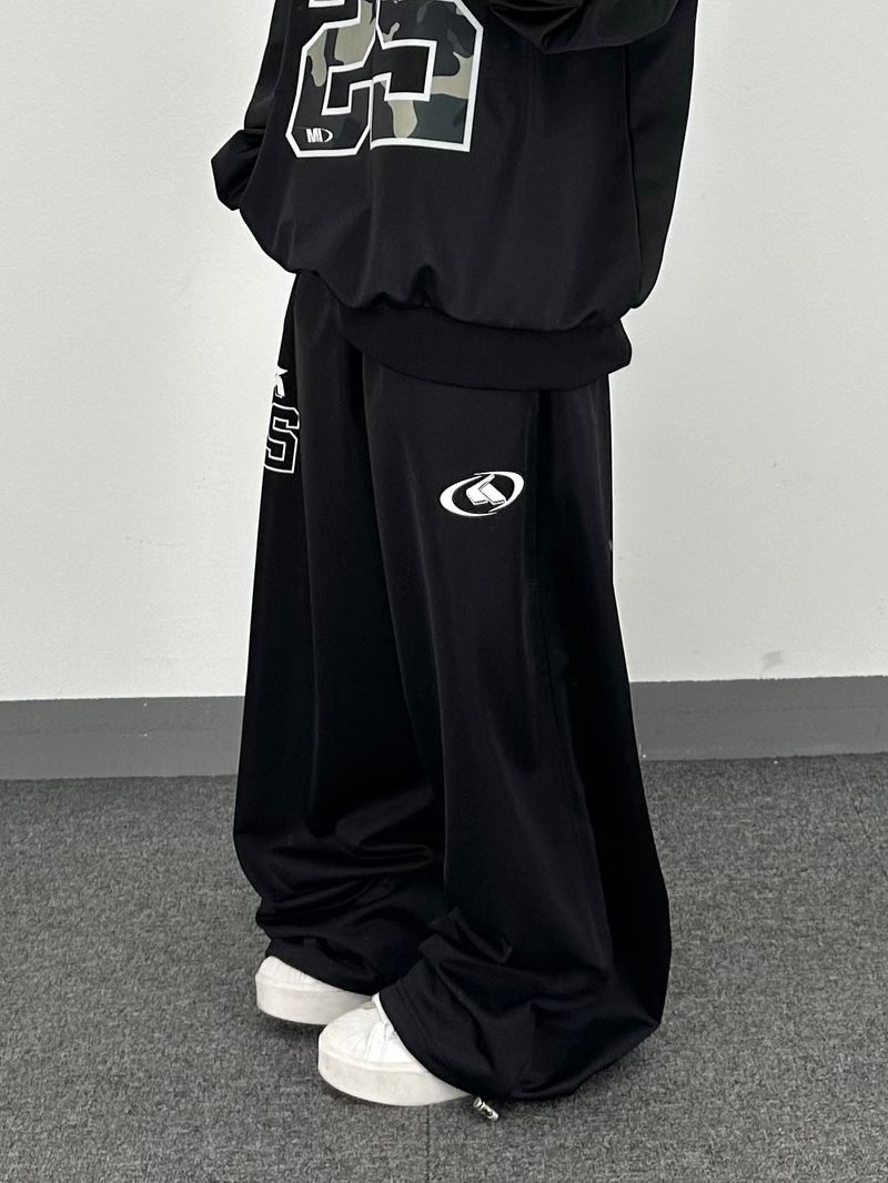 25 lettering jersey pants