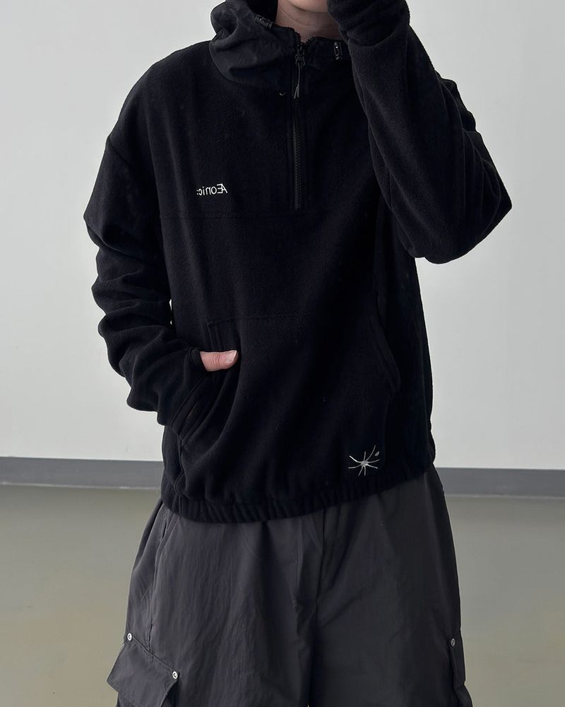 SERNIC Hooded Fleece Warmer Anorak