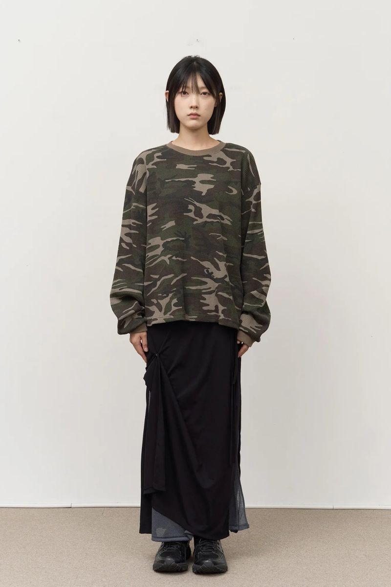 Seen Camo Waffled Longsleeve