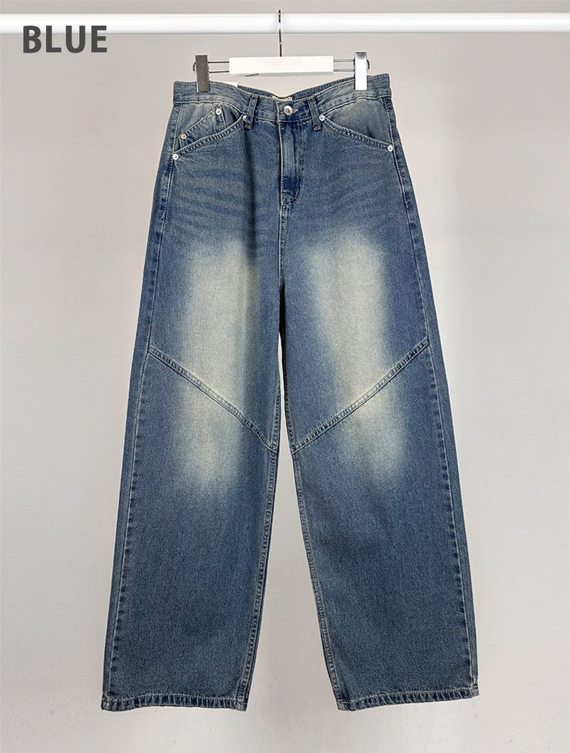BIAS WIDE JEANS (2C)