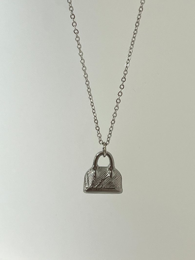 MADE bag necklace