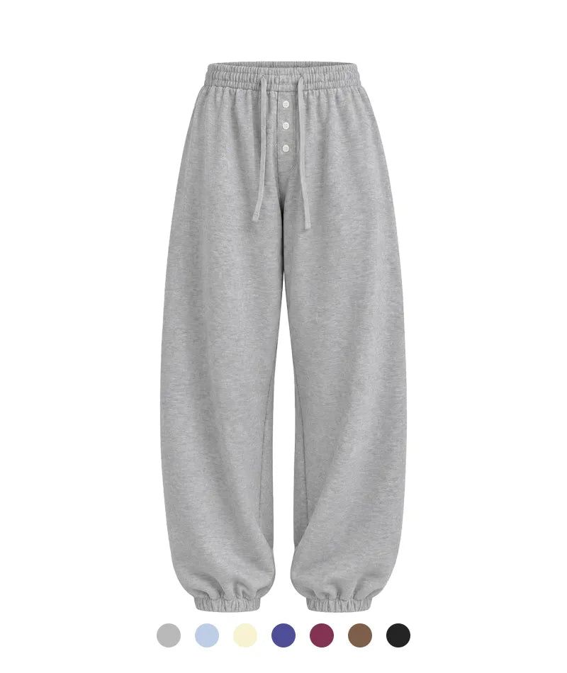 Cozy&Kitsch(コージーアンドキッチ)の「Button Detail Jogger Sweatpants(Pants)」
