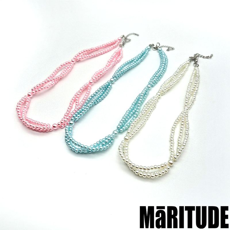 MaRITUDE（マリチュード）の「CANDY POP NECKLACE (3COLOR)（Accessories）」