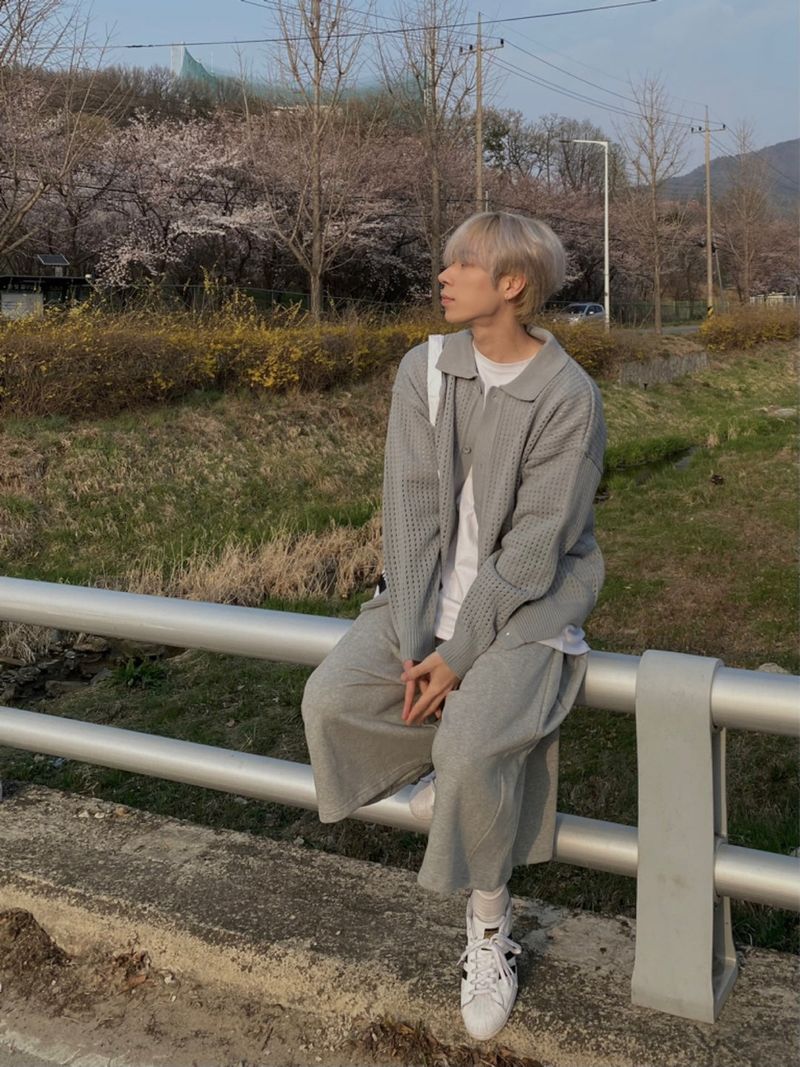Wide Sweat Bermuda Pants 3C