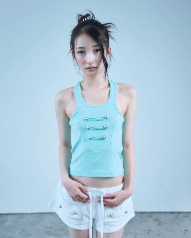Napoleon sleeveless - Mint