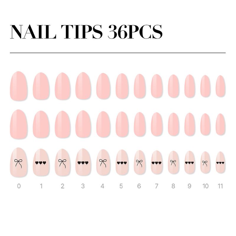 MUZMAK Reusable Nail Tip Purity(Almond)