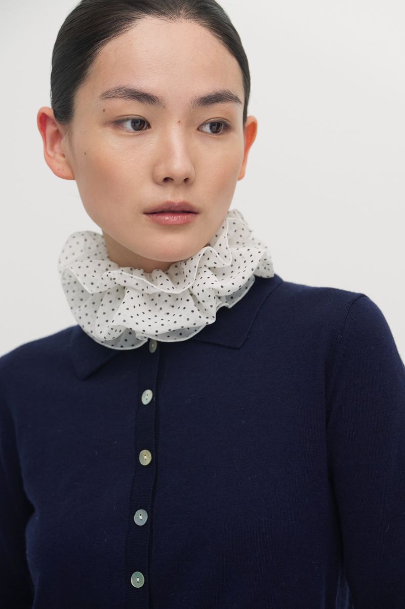 Petit Dot Nut Scarf_5colors