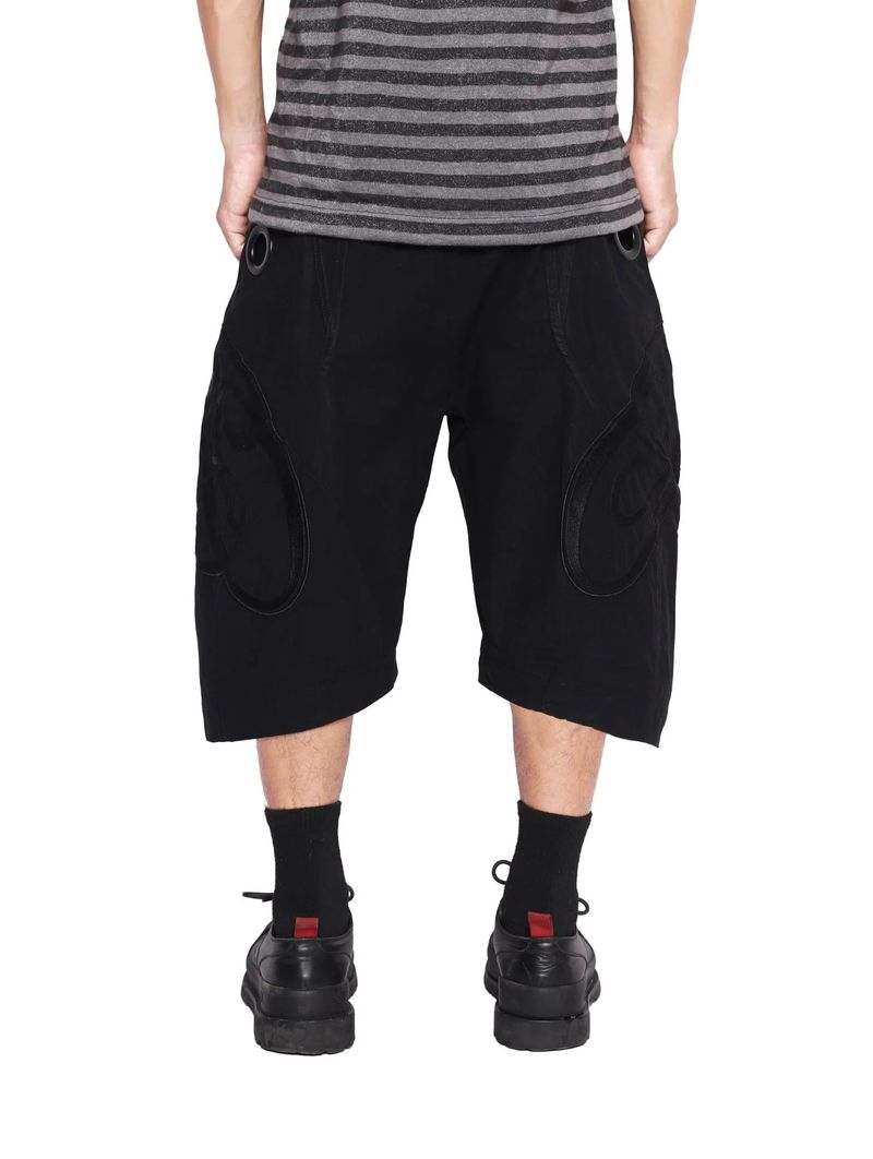 ORIGAMI BLACK SHORT