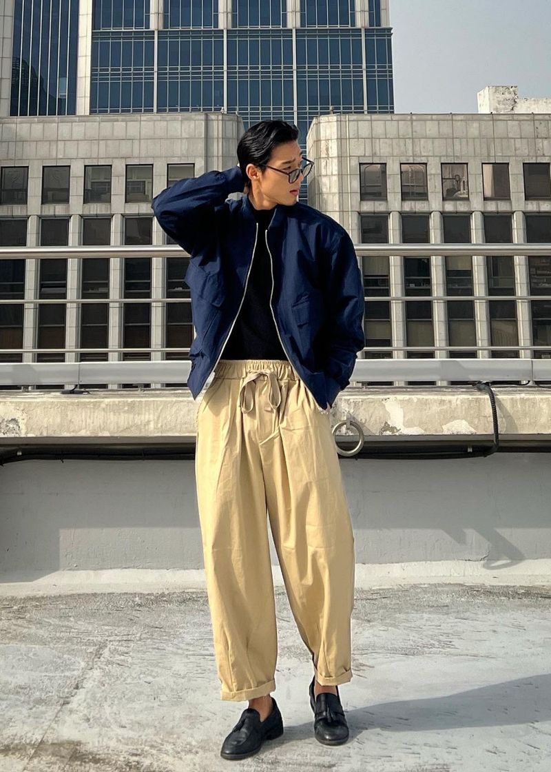 Two-Tuck Balloon Pants 3COLOR