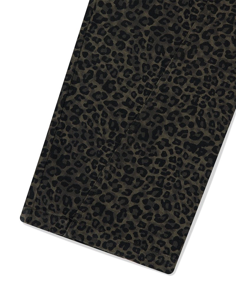 CURVED LEOPARD PANT