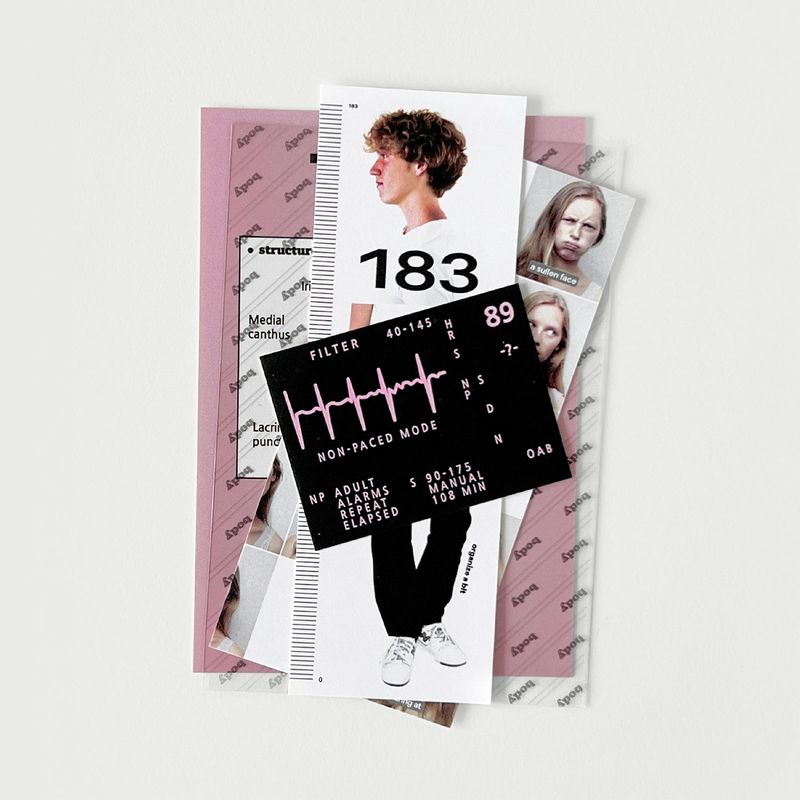 oab body pack / scrap sticker set