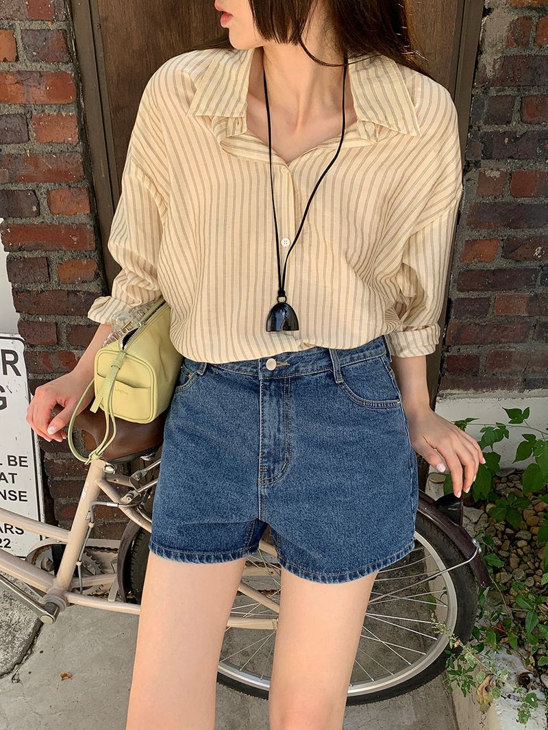 [MADE] Delrose Denim Shorts