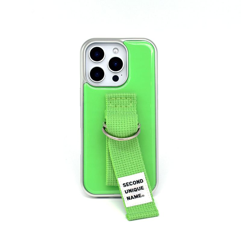 seconduniquename（セカンドユニークネーム）の「SUN CASE YELLOW GREEN (EPOXY SILVER)（Smartphone Accessories）」