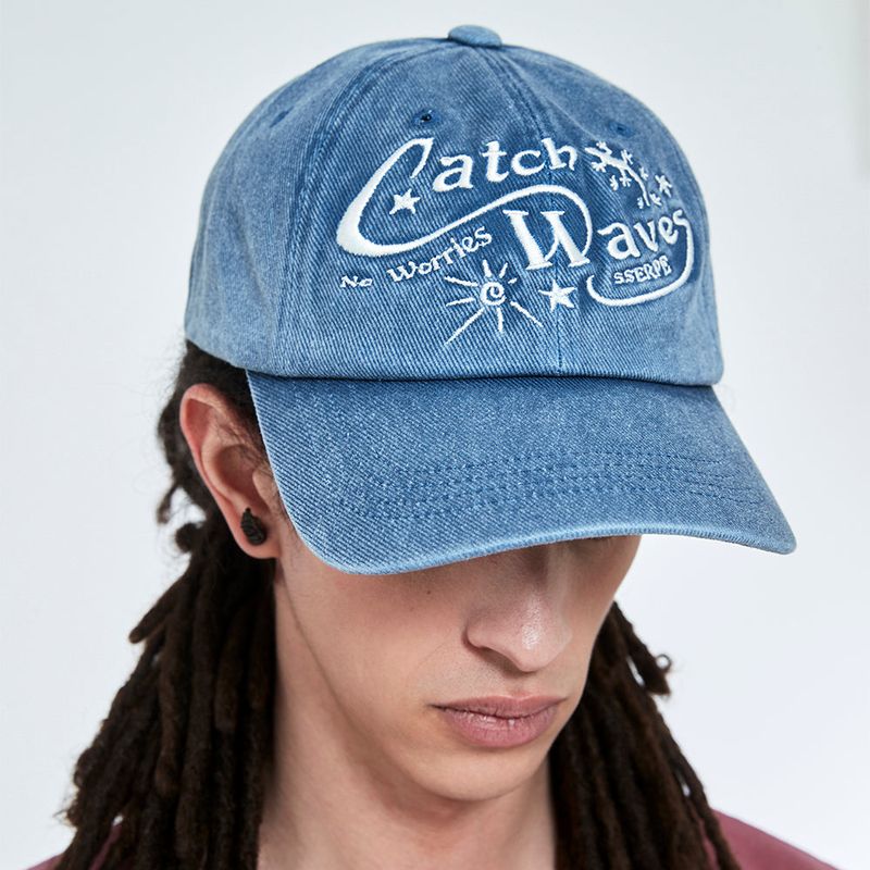 Fisherman Cap Washed Blue