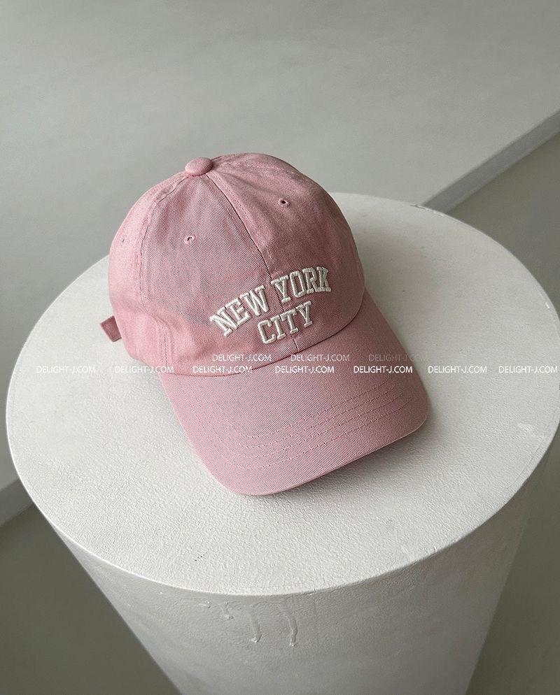Light pink city ball cap