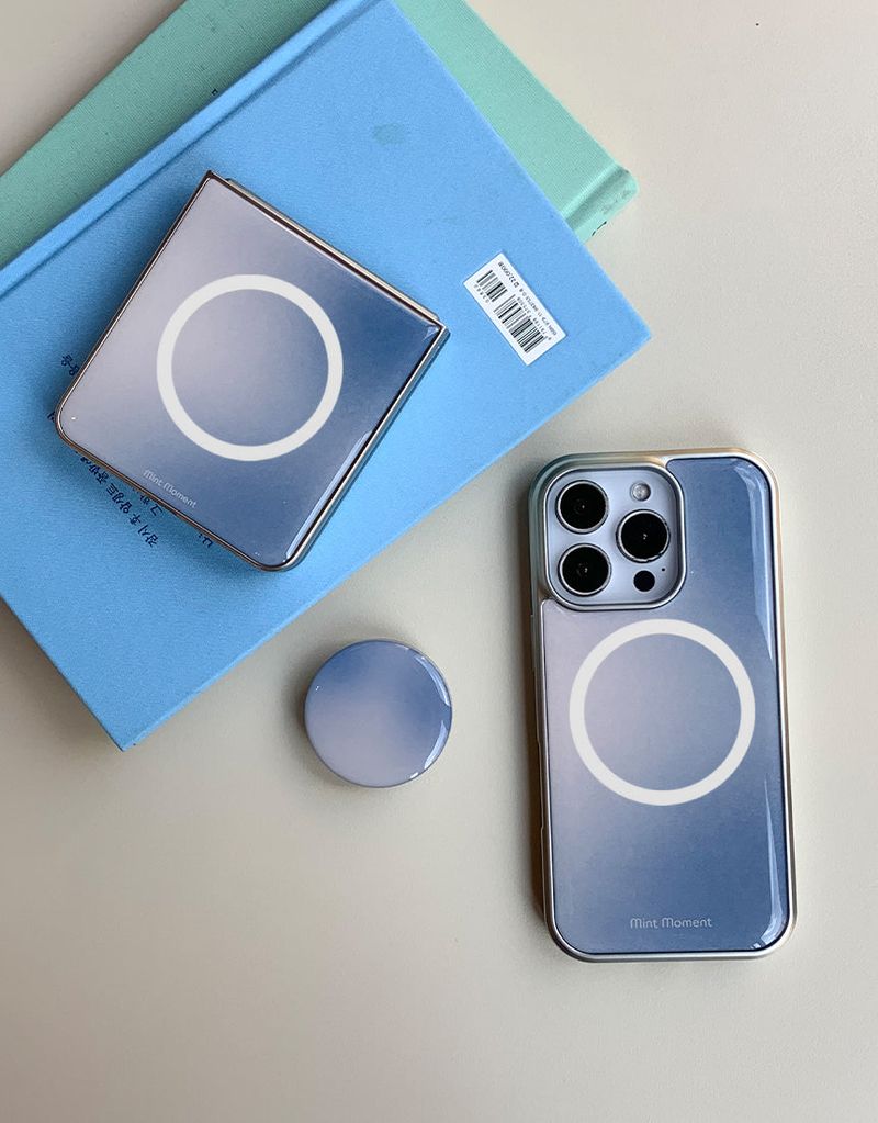  [MADE]ヘイズ シルバーエポキシ MagSafe iPhoneケース