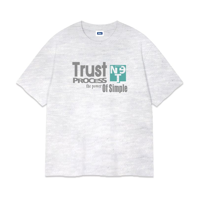 trust process over fit t-shirt (4color)