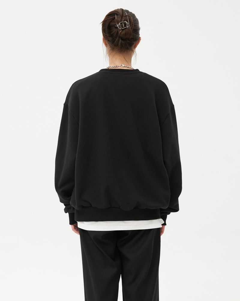 BRILLIANT CASTLE SWEATSHIRT-BLACK