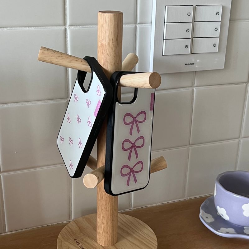 [MADE] pinky ribbon [epoxy bumper case]