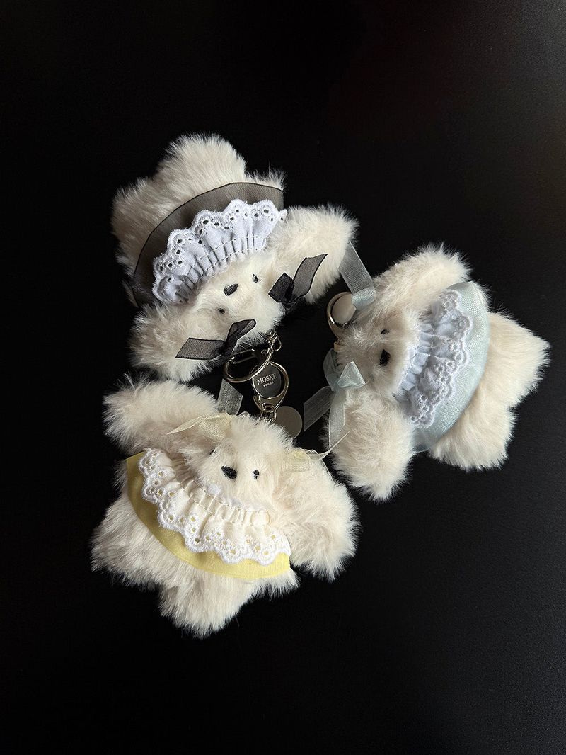MOSXE（モスクス）の「[Hand made] スローパピーキーリング (3color)（トイ/キーホルダー）」