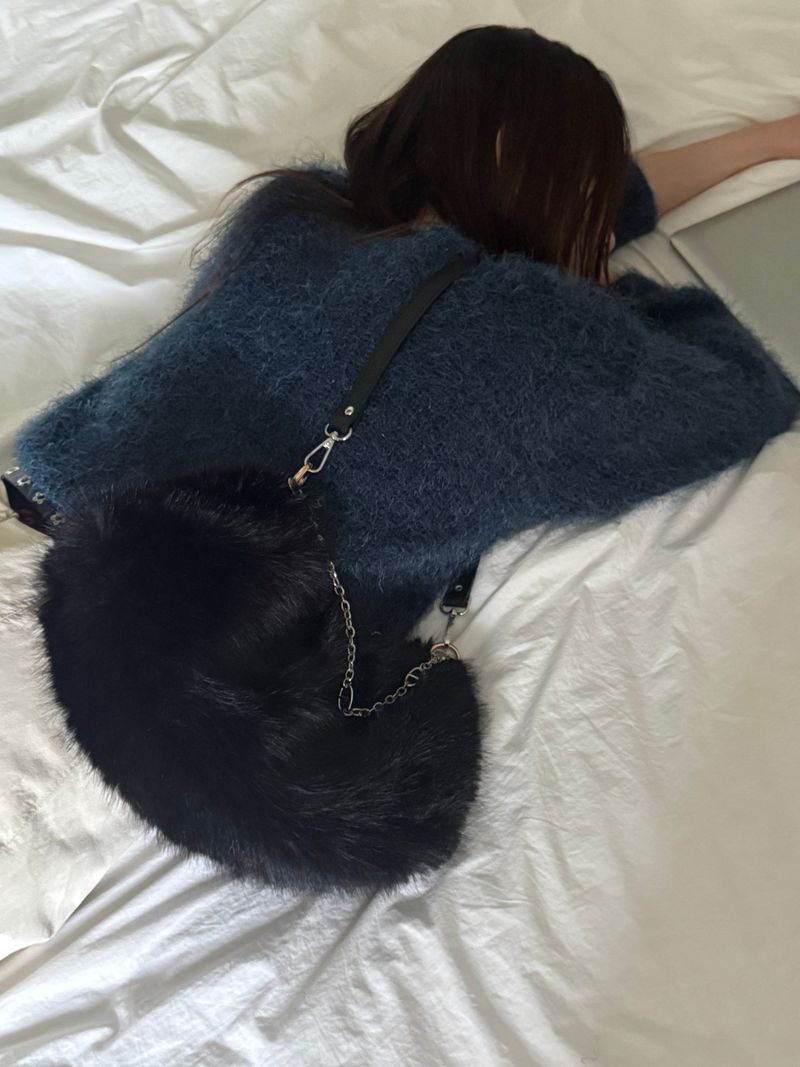 2way puppy bag black