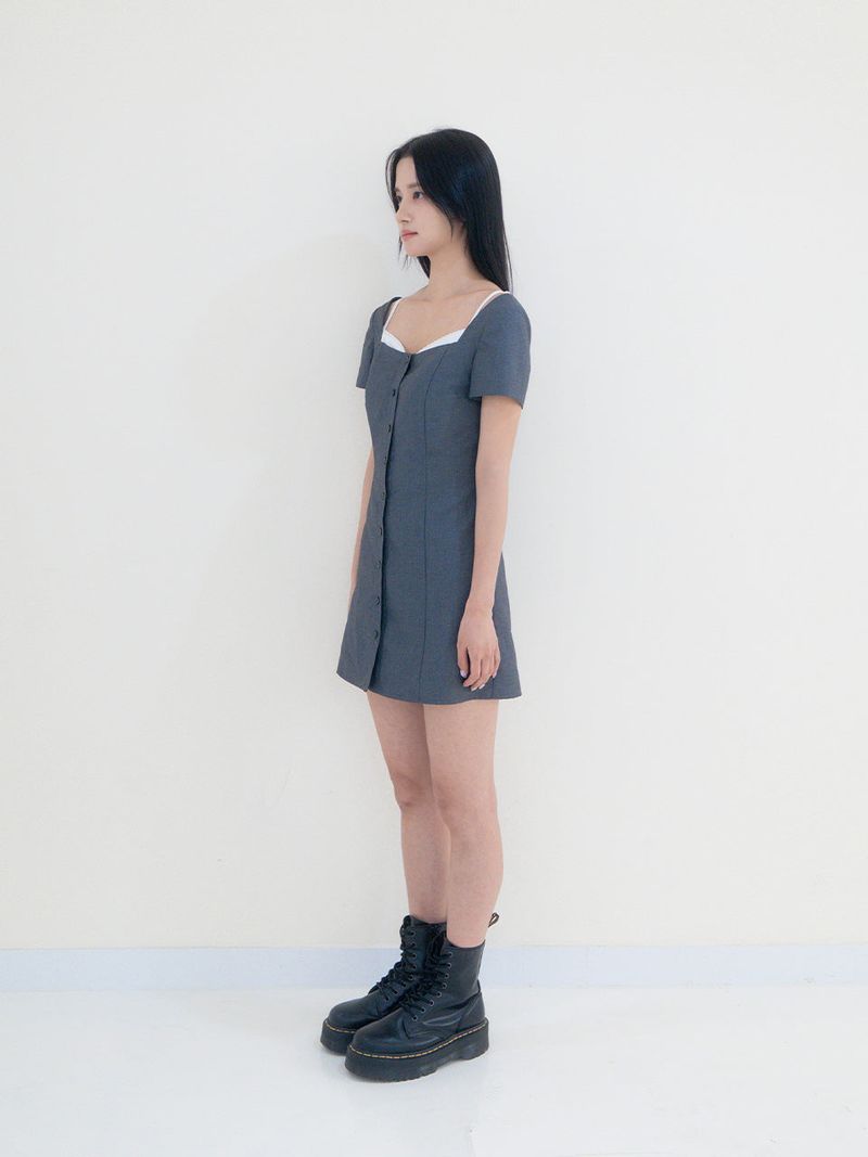 Bella dress (Gray)